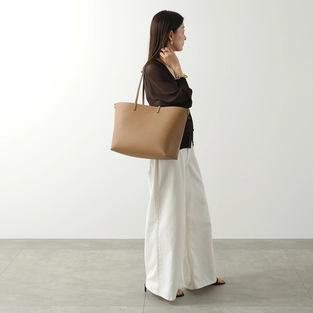 Fendi SELLERIA ROLL Tote Bag Leather FF Zucca